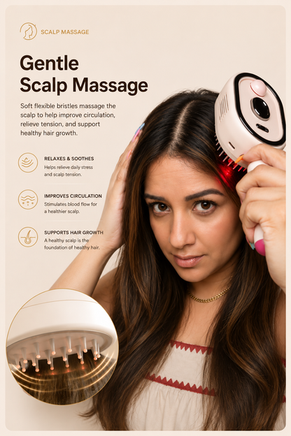 Brosse de revitalisation capillaire NAZVEA